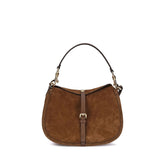 Etro Brown Calf Leather Bos Taurus Shoulder Bag